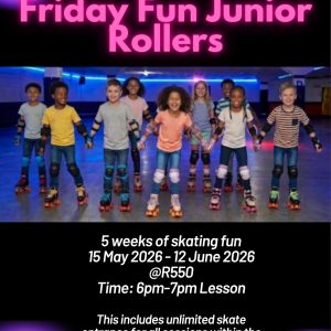 Friday Fun Junior Roller Skate Club - 15 May 2026 - 12 June 2026