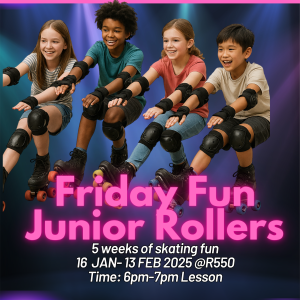 Friday Fun Junior Roller Skate Club - 16 Jan 2026 - 13 Feb 2026